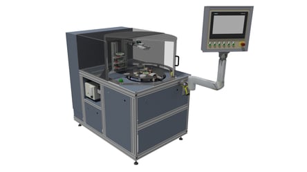 CAD eines Kalibriersystems für Positionssensoren von MRB.