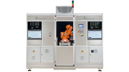 MRBs PHB-Justageanlage für PHB-Scheinwerfer hat 2016 den Thüringer Innovationspreis gebracht.